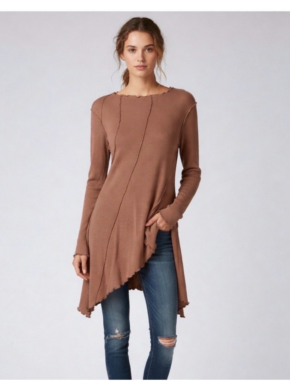Free People Full Swing Tunic Top Small Whimsigoth Boho Fairycore